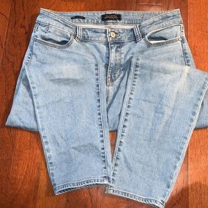 Womens Talbots Boyfriend Light Wash Denim Jeans 10p